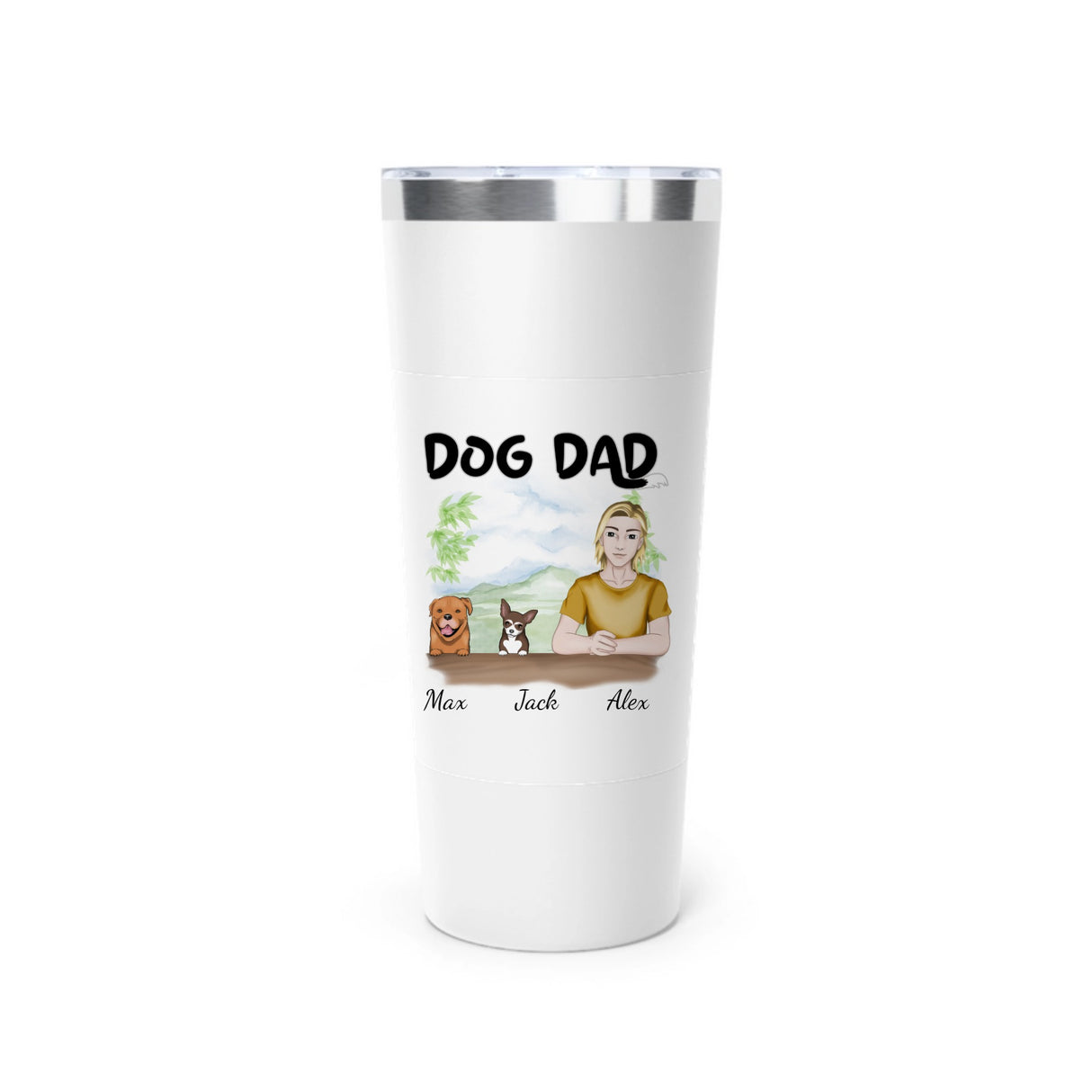 Dog Dad Thermobecher