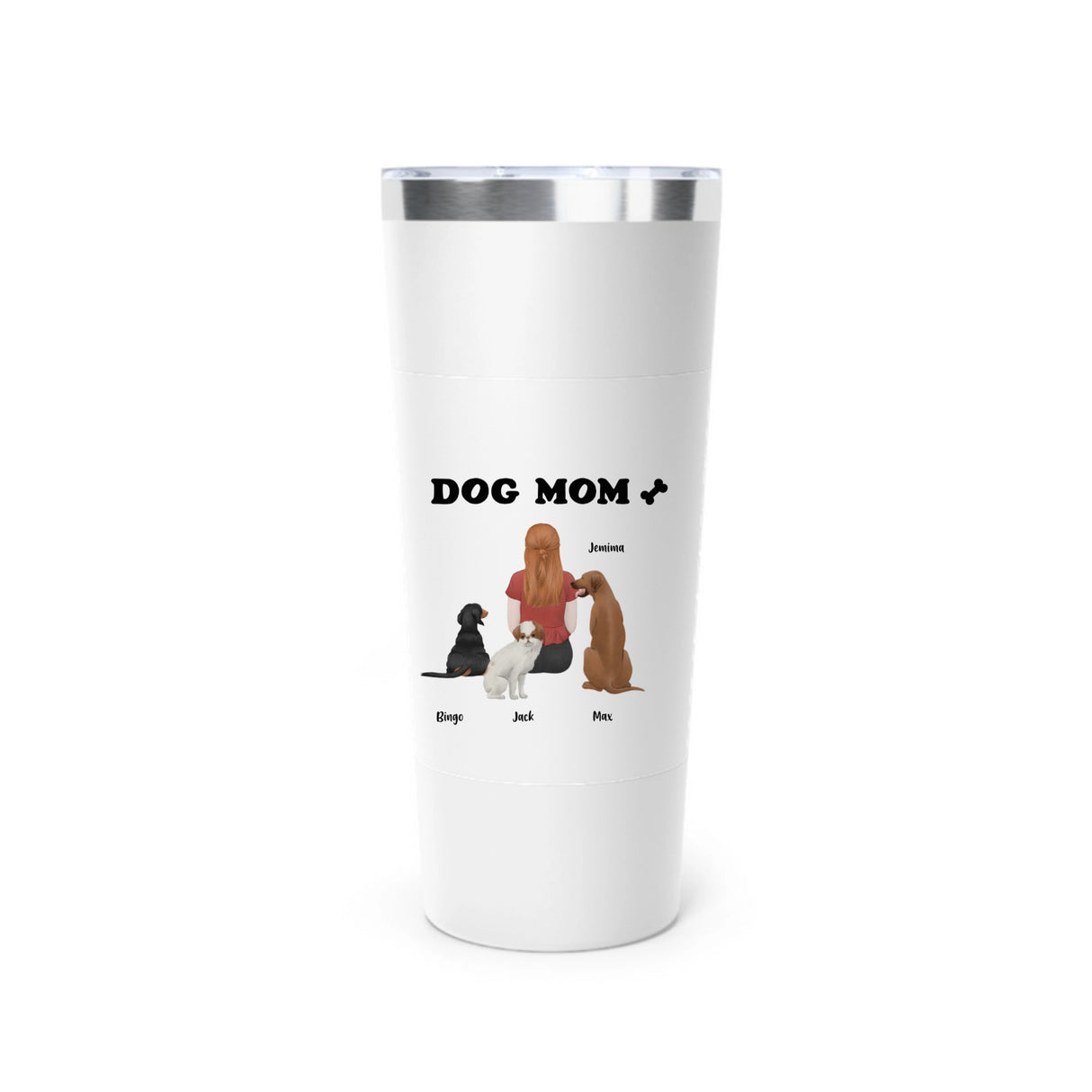 Dog Mom Thermobecher