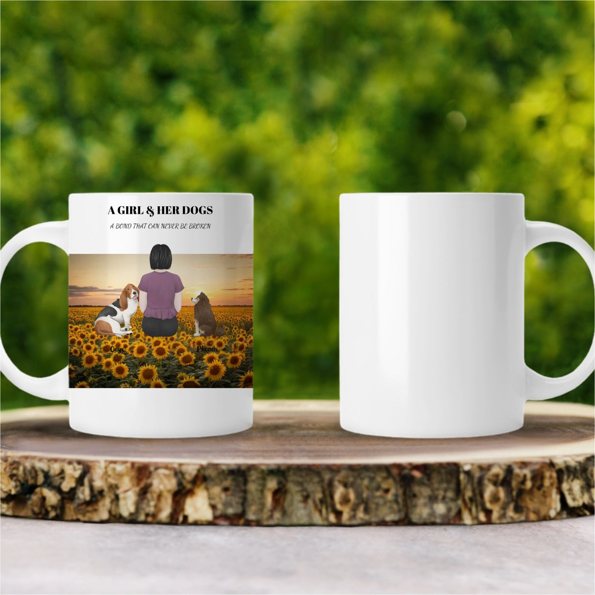 Personalisierte Hundemama Tasse: Eine Bindung, die niemals gebrochen werden kann