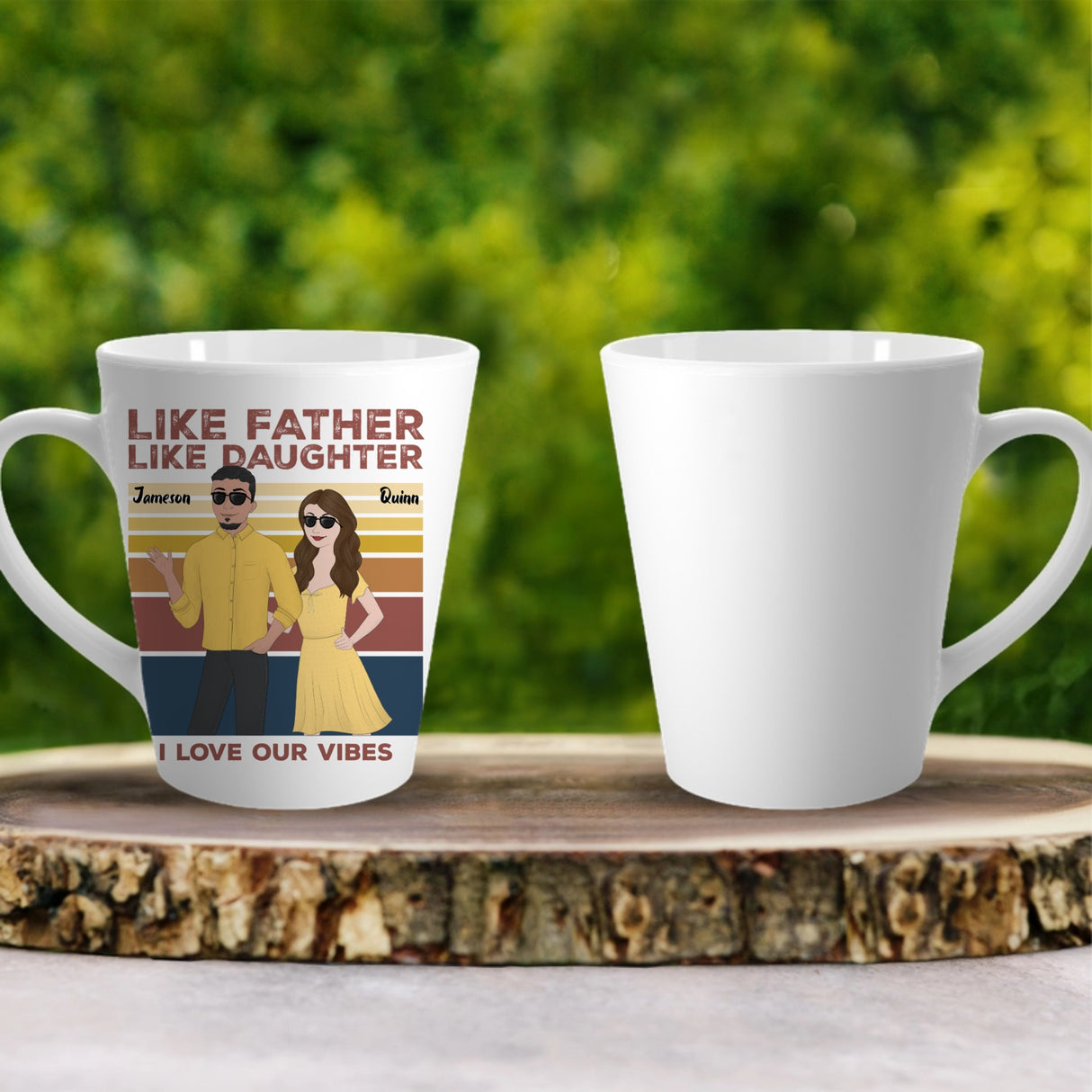 "Like Father Like Daughter" Kaffeetasse