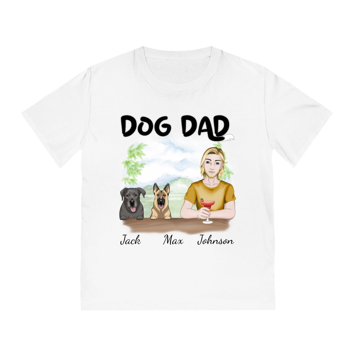 Dad Unisex Rocker T-Shirt