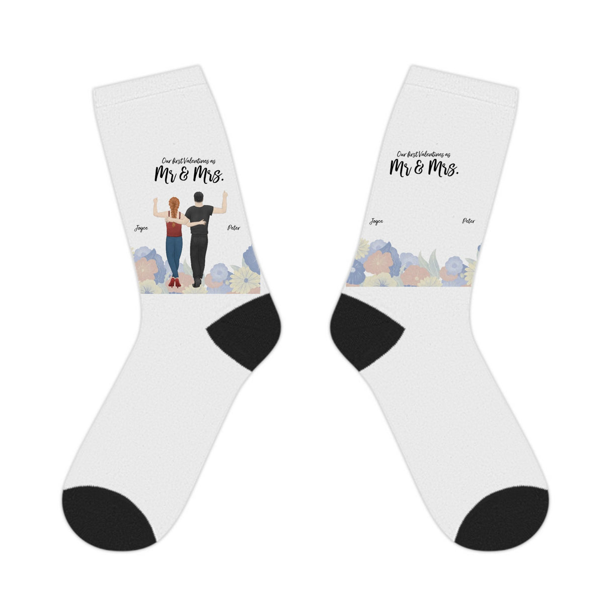 Couples Mid-length Socks