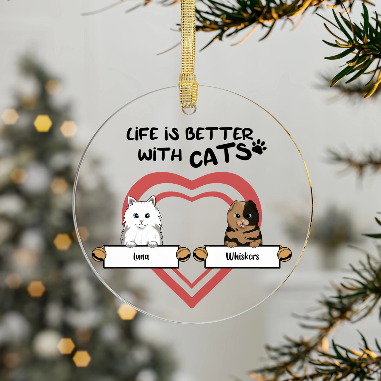 Pet Lover Acrylic Ornaments