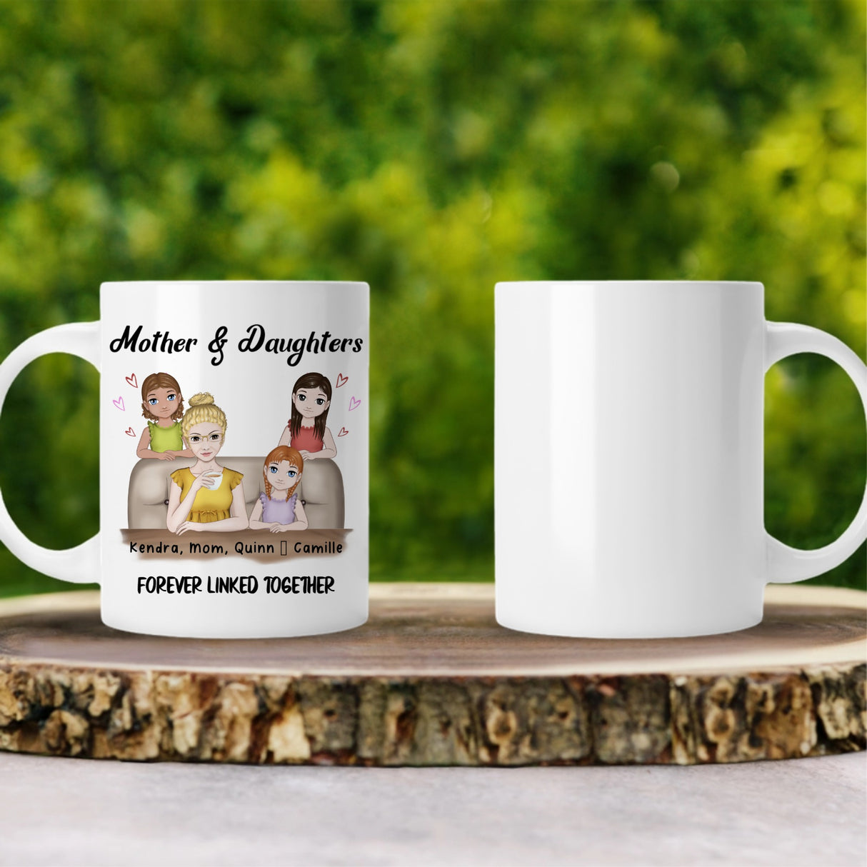 Mom & Daughter Jumbo-Tasse