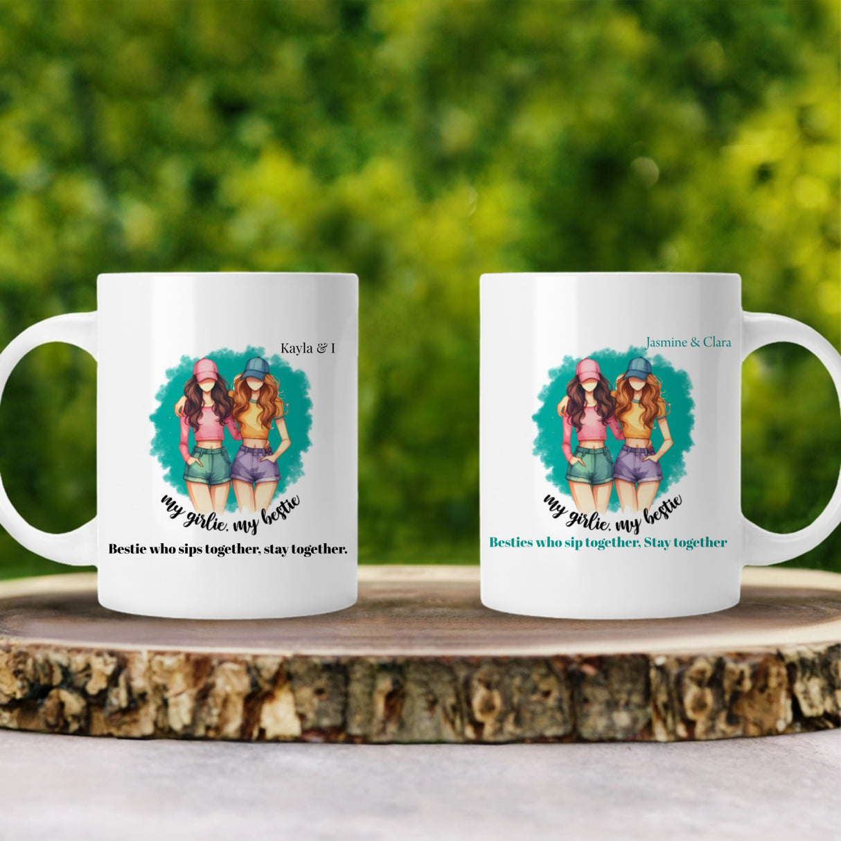 Bestie Who Sips Together Mug