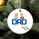 "Ich liebe dich, Papa" Ornament