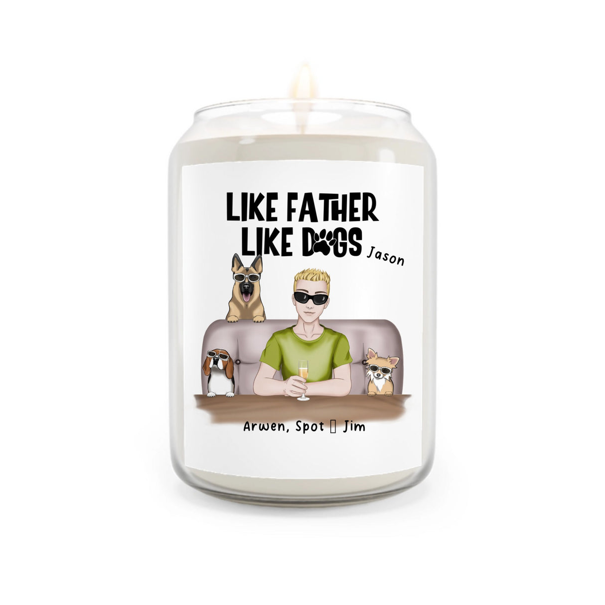 Dad Scented Candle, 13.75oz