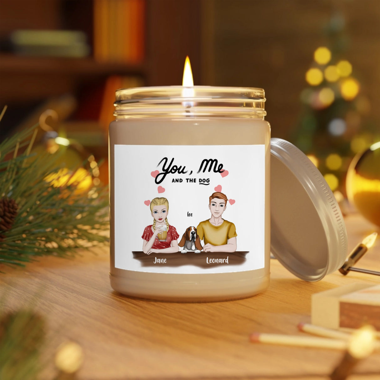 Couple Scented Candles, 9oz