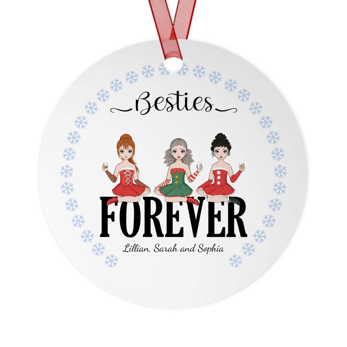 Besties Forever Ornament