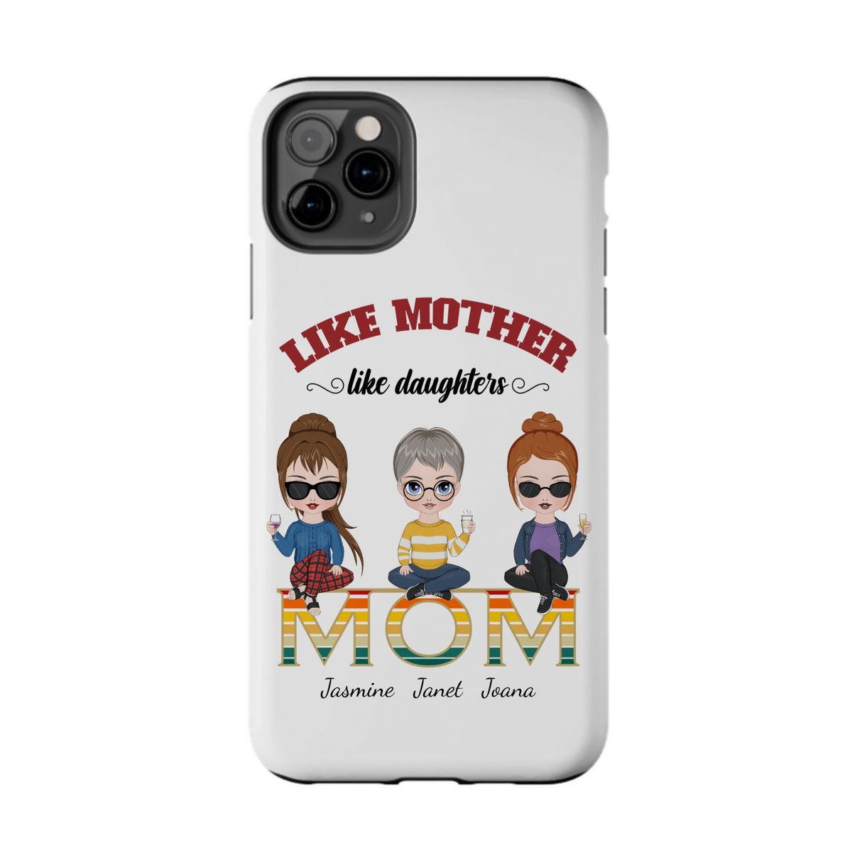 Mom Tough Phone Cases