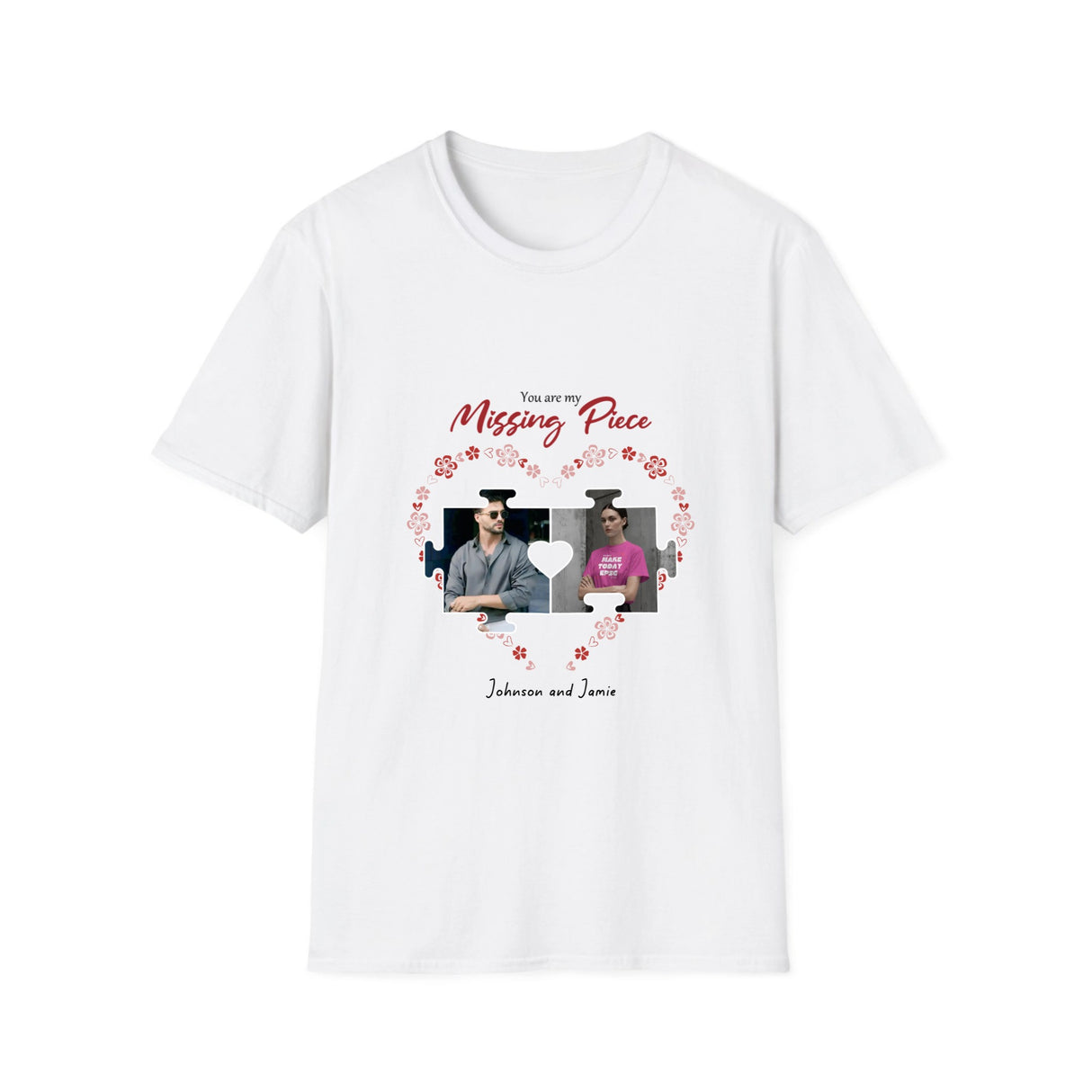 Couple Unisex Softstyle T-Shirt