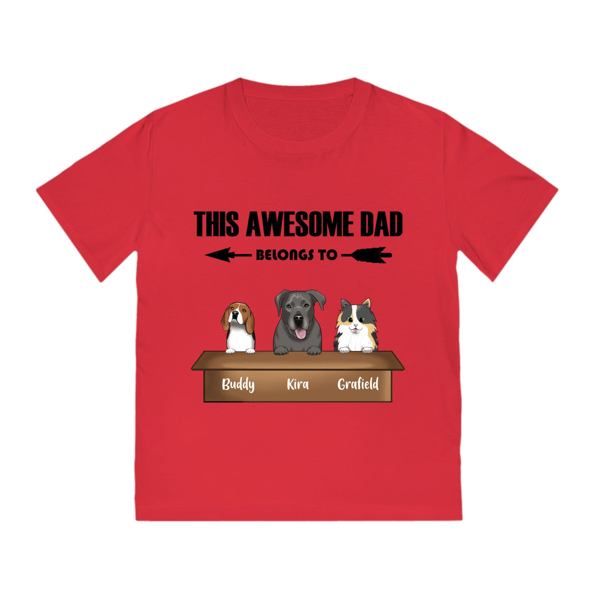 Pet lovers Unisex Rocker T-Shirt