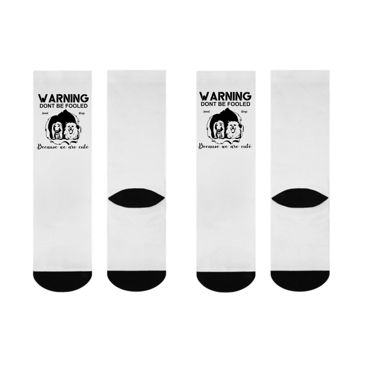 Pet Lovers Cushioned Crew Socks
