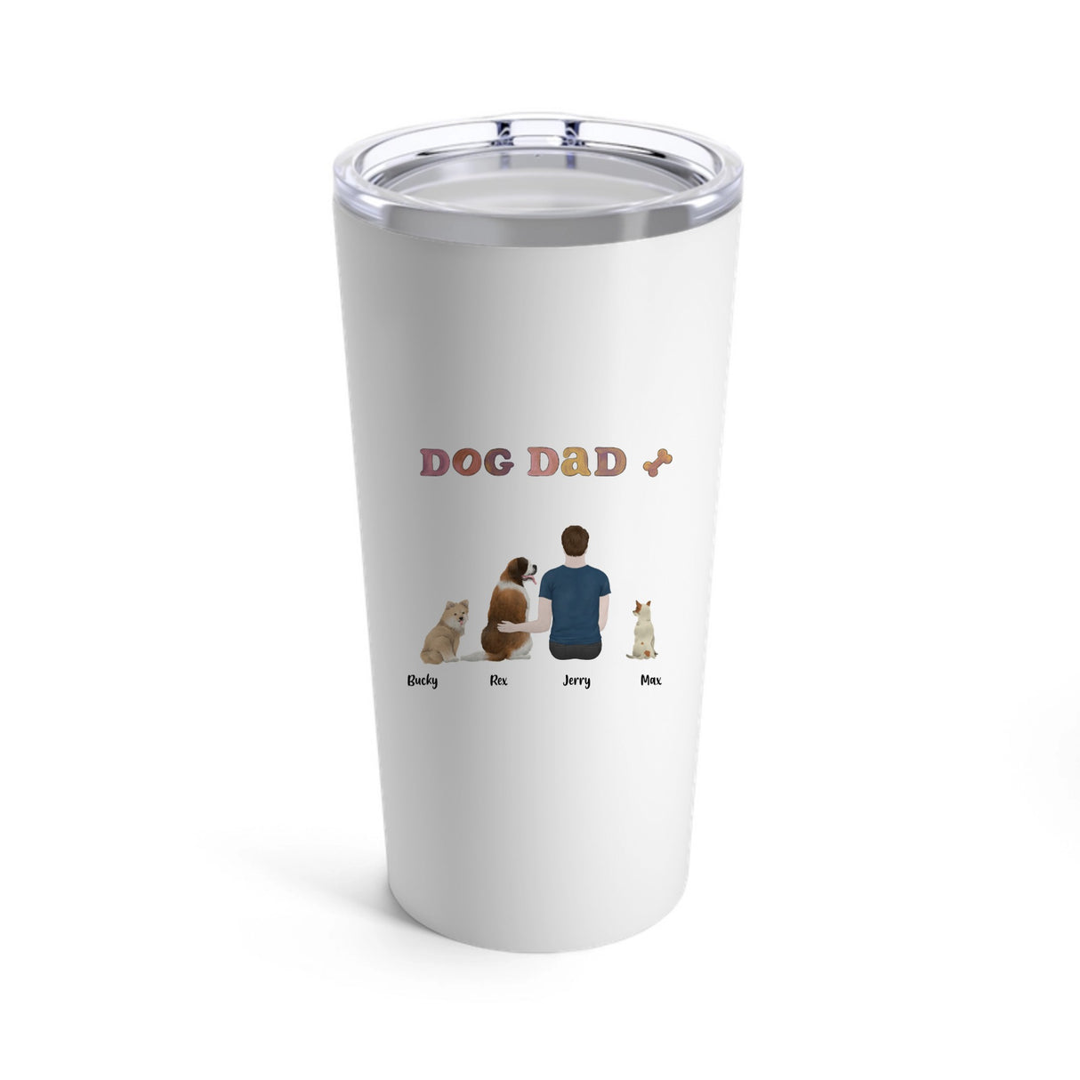 Dog Dad Thermobecher