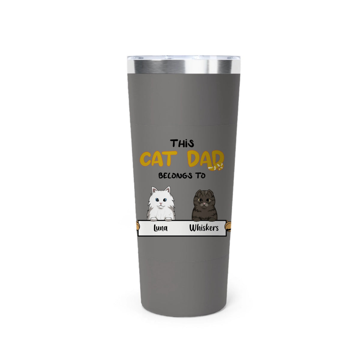 The Cat and Dog Pet lovers Copper Vacuum Insulated Tumbler, 22oz